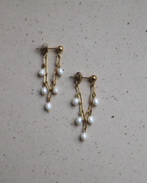 Kolczyki Pearl Drop