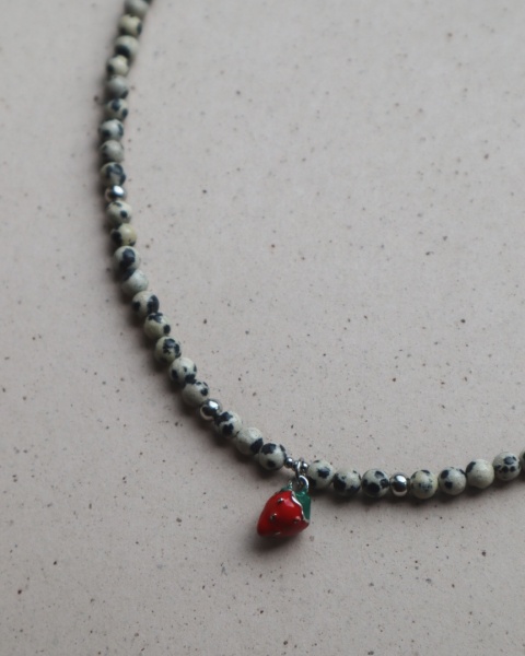 Naszyjnik Berry Dot - wersja srebrna