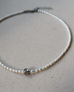 Naszyjnik Petite Pearl - wersja srebrna