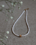 Naszyjnik Petite Pearls - wersja złota