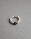Pierścionek Ruby Pearl