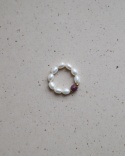 Pierścionek Ruby Pearl
